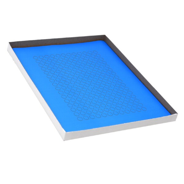 Cryo Label Laser Sheets  9.5mm Dots for 0.5-1.5ml Tubes Blue